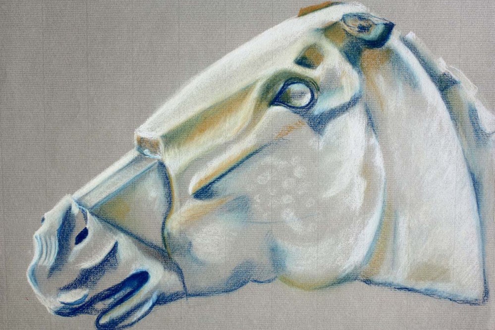 Parthenonpaard door Myra van Ruijven